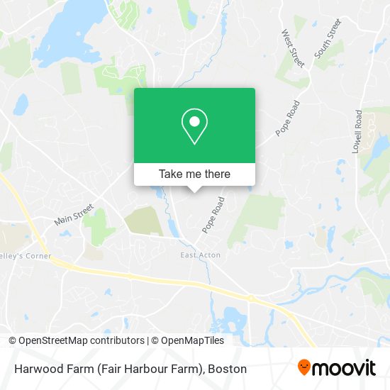 Harwood Farm (Fair Harbour Farm) map