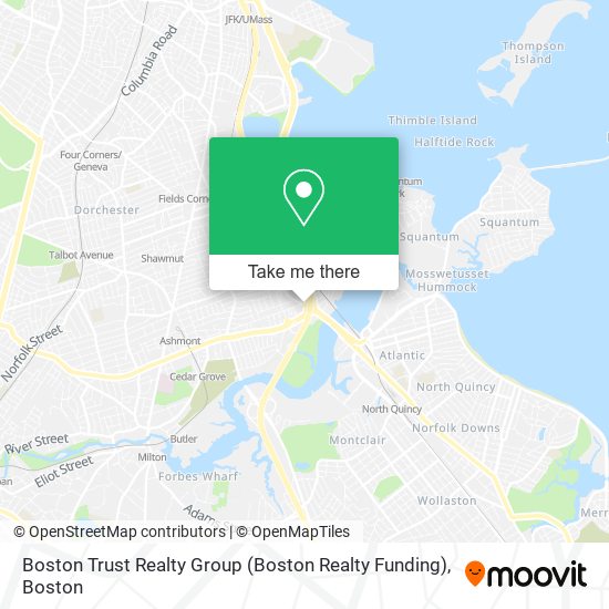 Mapa de Boston Trust Realty Group (Boston Realty Funding)