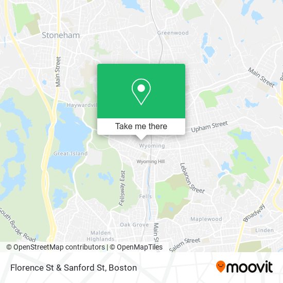 Mapa de Florence St & Sanford St
