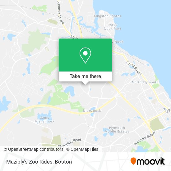 Maziply's Zoo Rides map