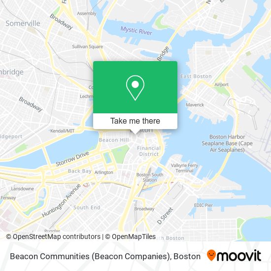 Mapa de Beacon Communities (Beacon Companies)