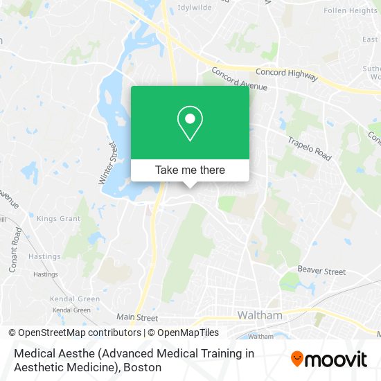 Mapa de Medical Aesthe (Advanced Medical Training in Aesthetic Medicine)