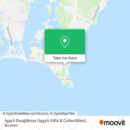 Mapa de Iggy's Doughboys (Iggy's Gifts & Collectibles)