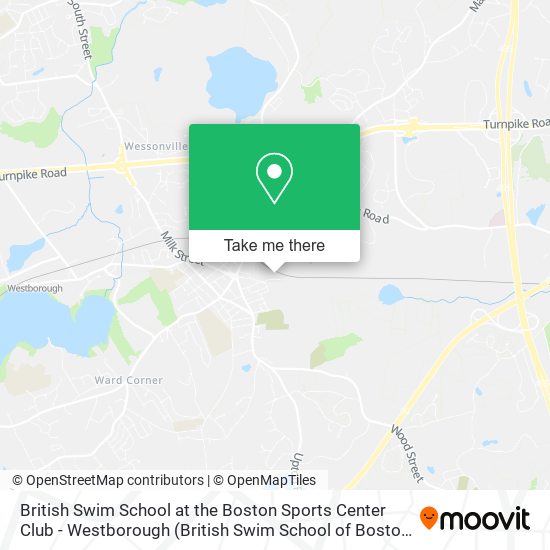 British Swim School at the Boston Sports Center Club - Westborough map