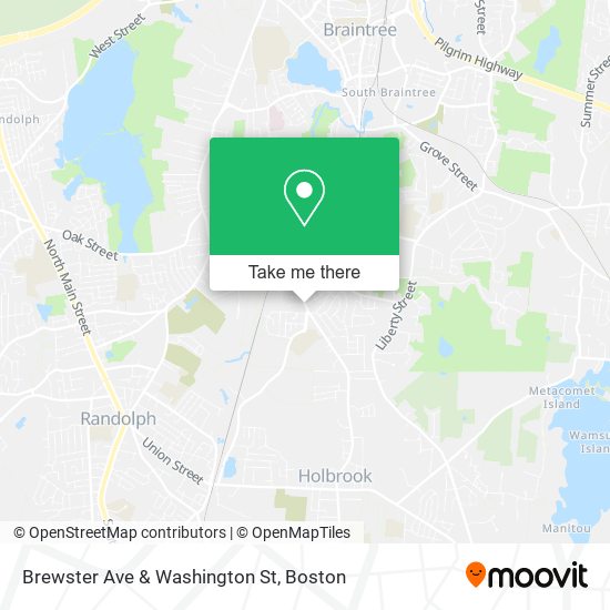Mapa de Brewster Ave & Washington St