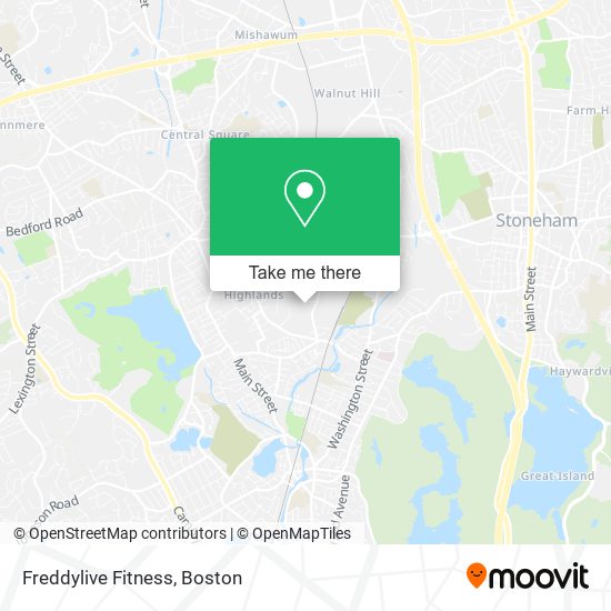 Freddylive Fitness map