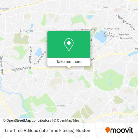 Life Time Athletic (Life Time Fitness) map