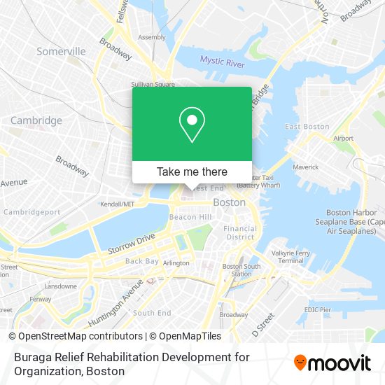 Mapa de Buraga Relief Rehabilitation Development for Organization