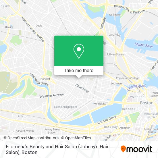 Mapa de Filomena's Beauty and Hair Salon (Johnny's Hair Salon)