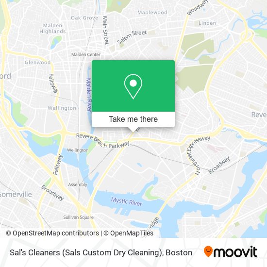 Mapa de Sal's Cleaners (Sals Custom Dry Cleaning)