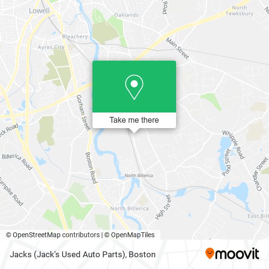 Jacks (Jack's Used Auto Parts) map