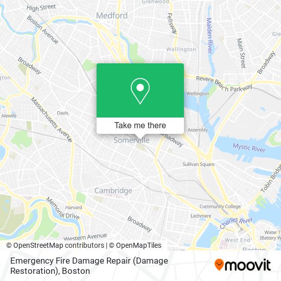 Emergency Fire Damage Repair (Damage Restoration) map