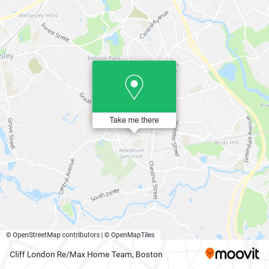 Mapa de Cliff London Re/Max Home Team