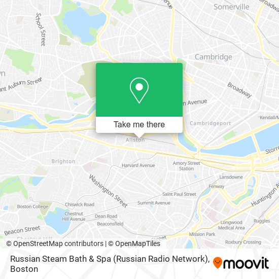 Russian Steam Bath & Spa (Russian Radio Network) map
