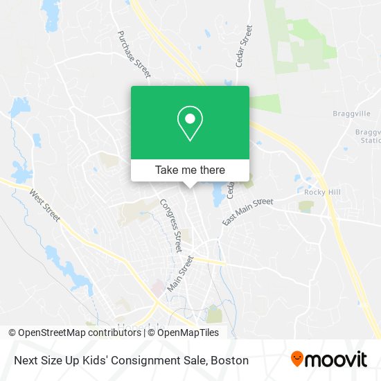Mapa de Next Size Up Kids' Consignment Sale
