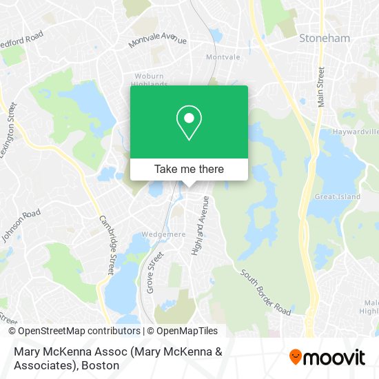 Mary McKenna Assoc (Mary McKenna & Associates) map