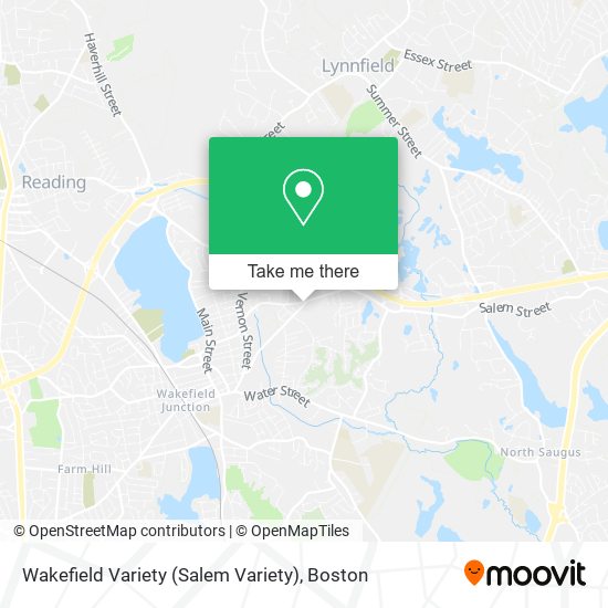 Mapa de Wakefield Variety (Salem Variety)