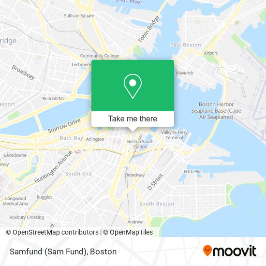 Samfund (Sam Fund) map