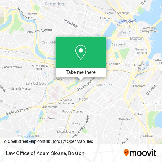 Law Office of Adam Sloane map