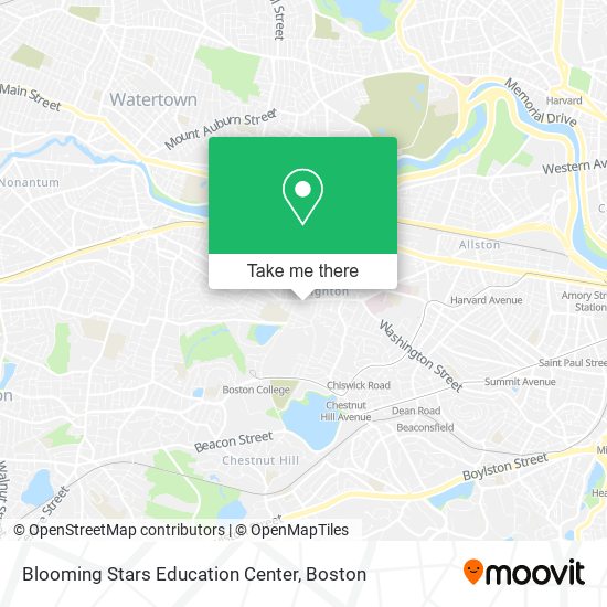 Mapa de Blooming Stars Education Center
