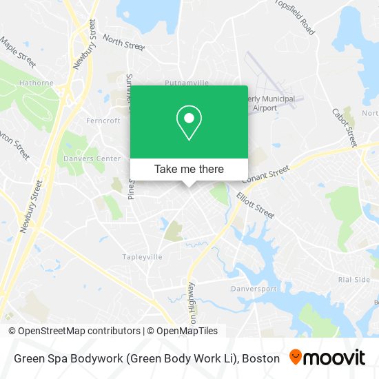 Green Spa Bodywork (Green Body Work Li) map