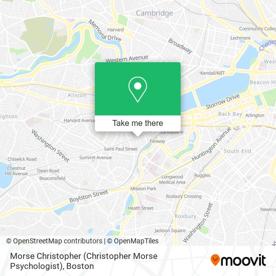 Mapa de Morse Christopher (Christopher Morse Psychologist)