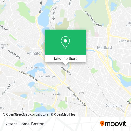 Kittens Home map
