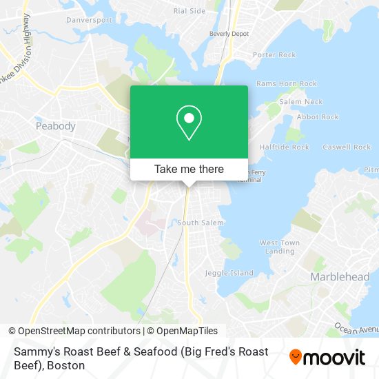 Sammy's Roast Beef & Seafood (Big Fred's Roast Beef) map