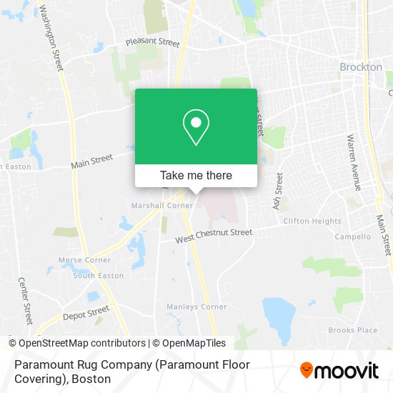 Mapa de Paramount Rug Company (Paramount Floor Covering)