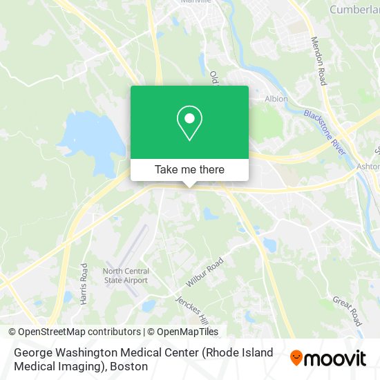 George Washington Medical Center (Rhode Island Medical Imaging) map