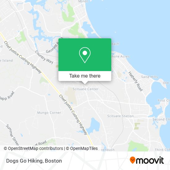 Dogs Go Hiking map