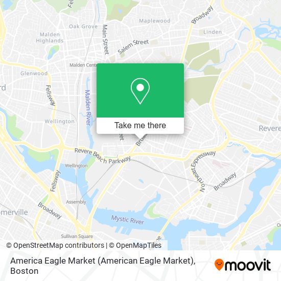America Eagle Market (American Eagle Market) map
