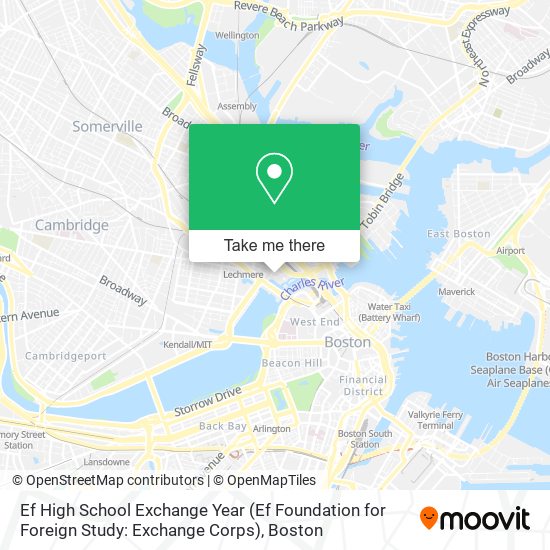 Ef High School Exchange Year (Ef Foundation for Foreign Study: Exchange Corps) map