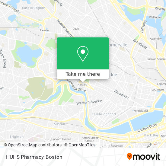 Mapa de HUHS Pharmacy
