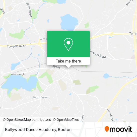 Mapa de Bollywood Dance Academy