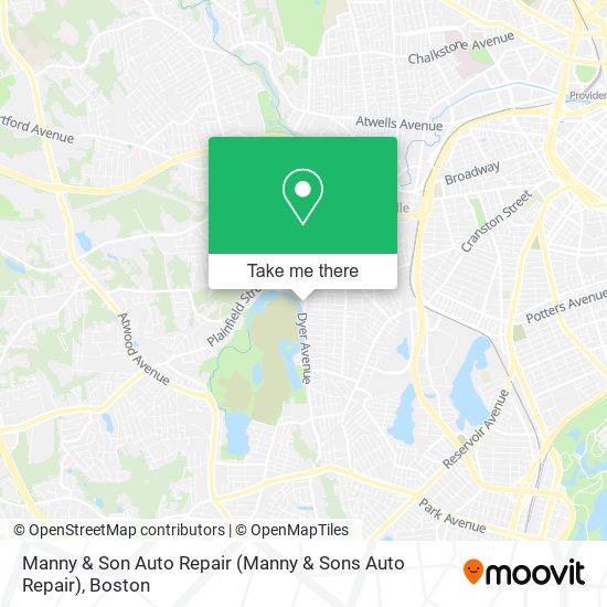 Manny & Son Auto Repair map