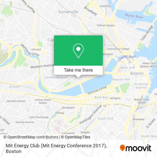 Mit Energy Club (Mit Energy Conference 2017) map