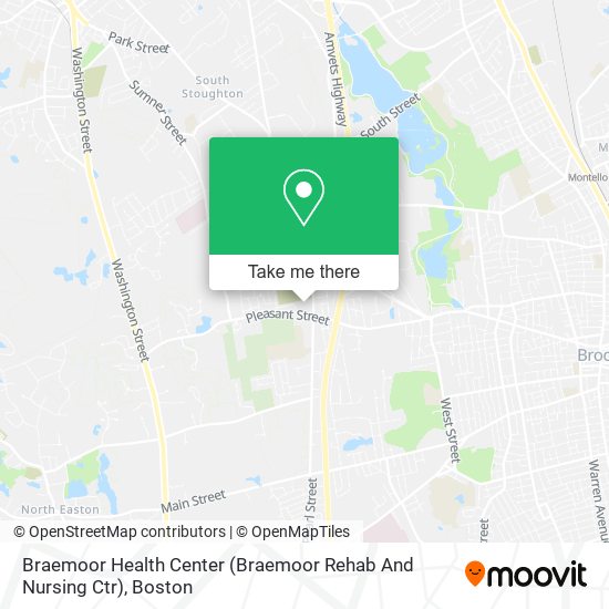 Braemoor Health Center (Braemoor Rehab And Nursing Ctr) map