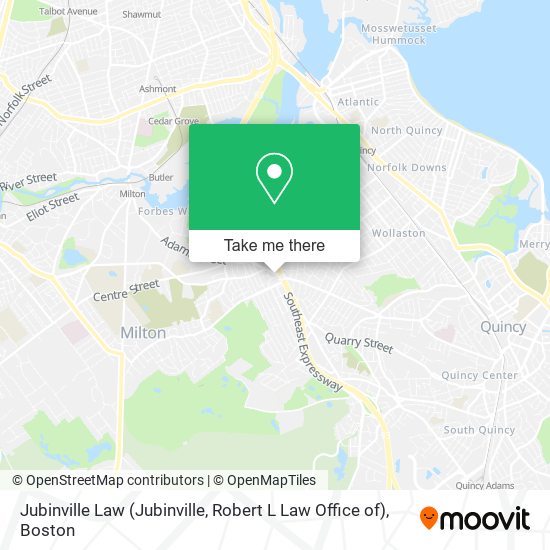 Mapa de Jubinville Law (Jubinville, Robert L Law Office of)