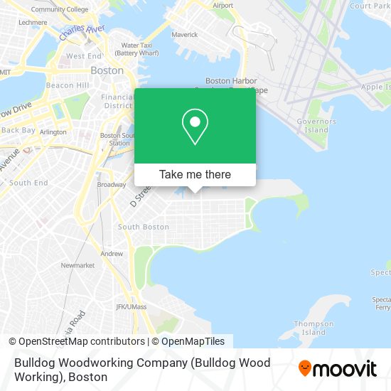 Mapa de Bulldog Woodworking Company (Bulldog Wood Working)