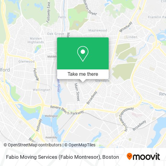 Fabio Moving Services (Fabio Montresor) map