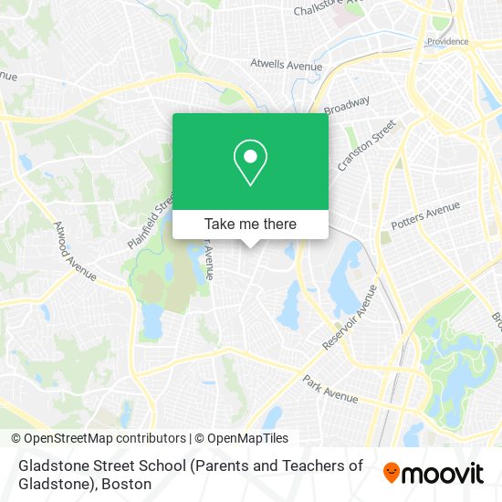 Gladstone Street School (Parents and Teachers of Gladstone) map