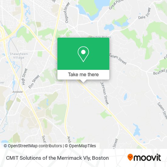 CMIT Solutions of the Merrimack Vly map