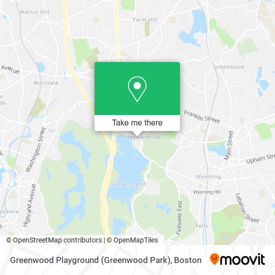 Greenwood Playground (Greenwood Park) map