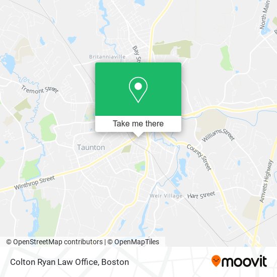Colton Ryan Law Office map