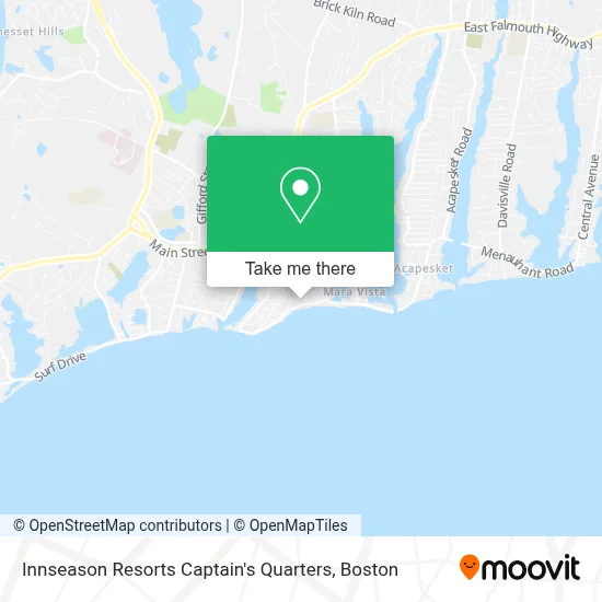 Innseason Resorts Captain's Quarters map