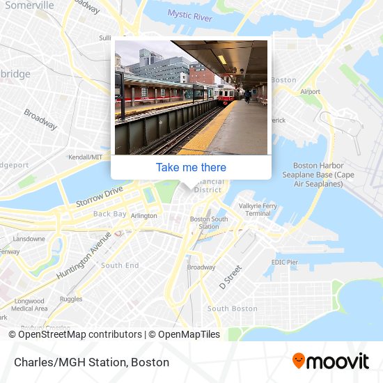 Mapa de Charles/MGH Station