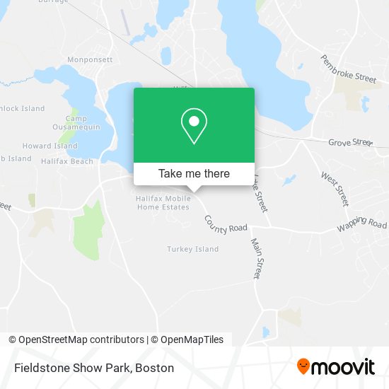 Mapa de Fieldstone Show Park