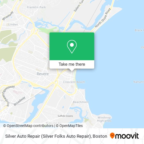 Mapa de Silver Auto Repair