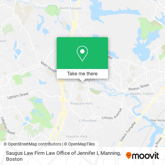 Saugus Law Firm Law Office of Jennifer L Manning map